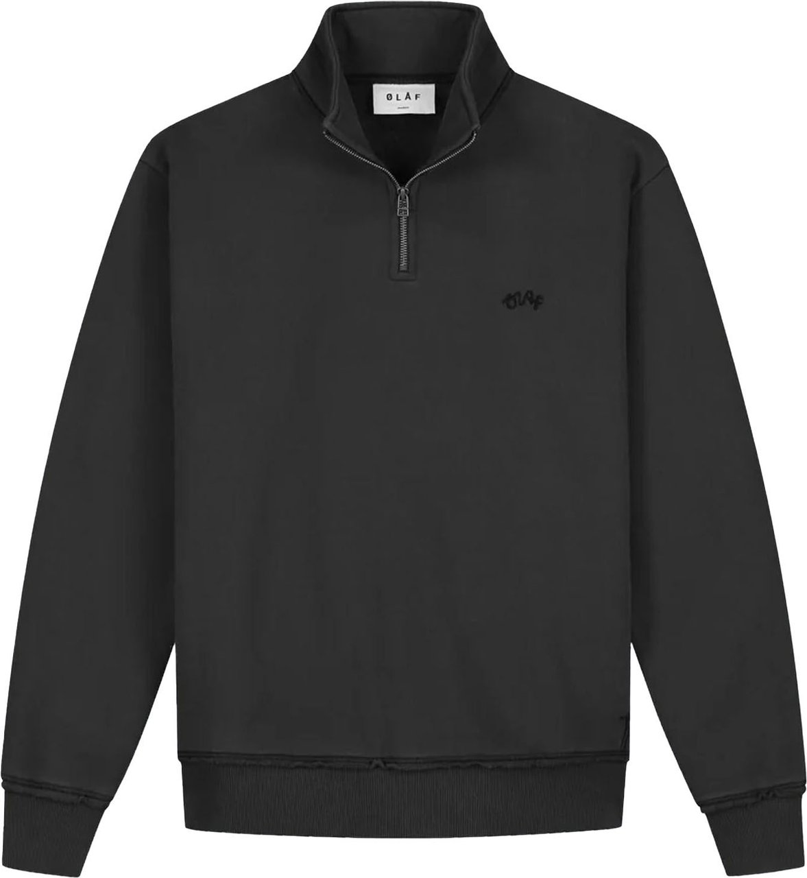 ØLÅF Heren Signature Zip Grijs