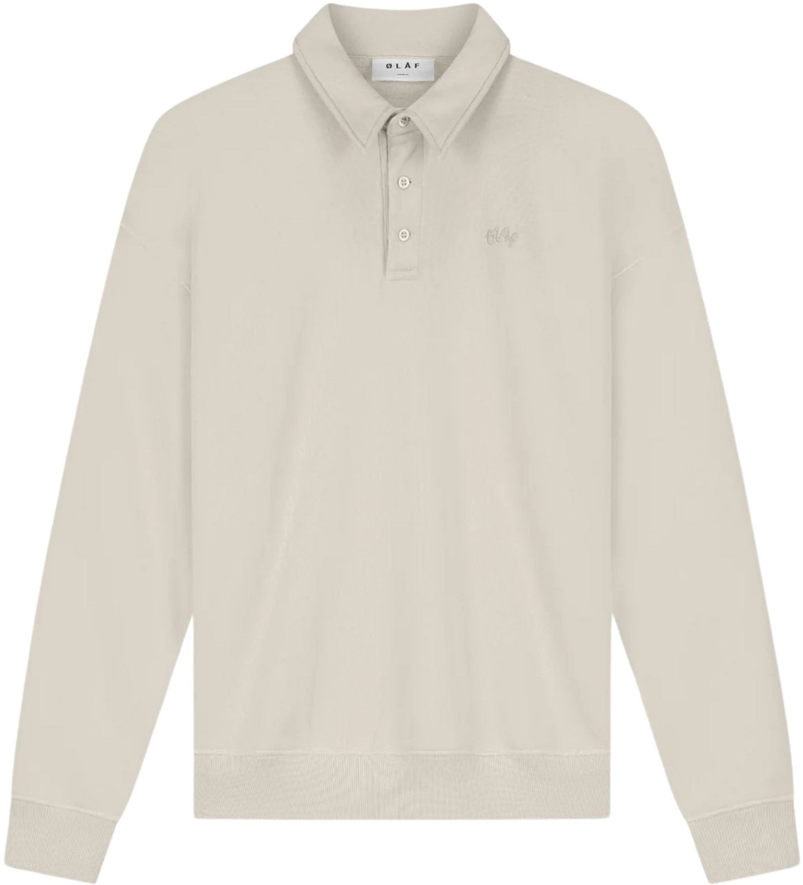 ØLÅF Olaf Signature Oversized Polo Beige M990205 Beige