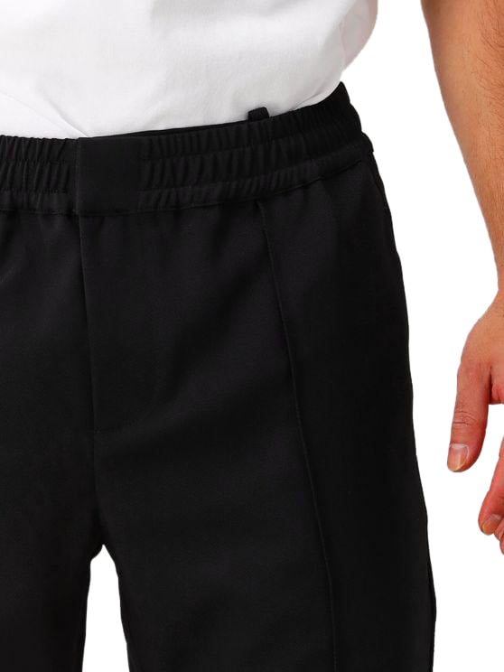 ØLÅF Ølaf Pantalon Zwart Pintuck Zwart