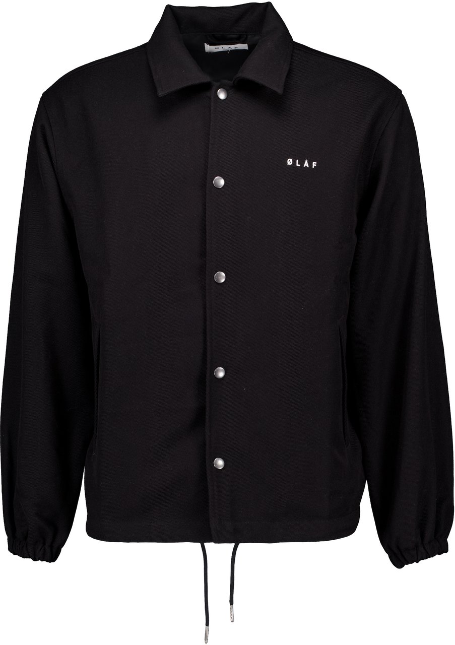 ØLÅF ØlÅf Coach Jacket Jackets Zwart M990501 Zwart