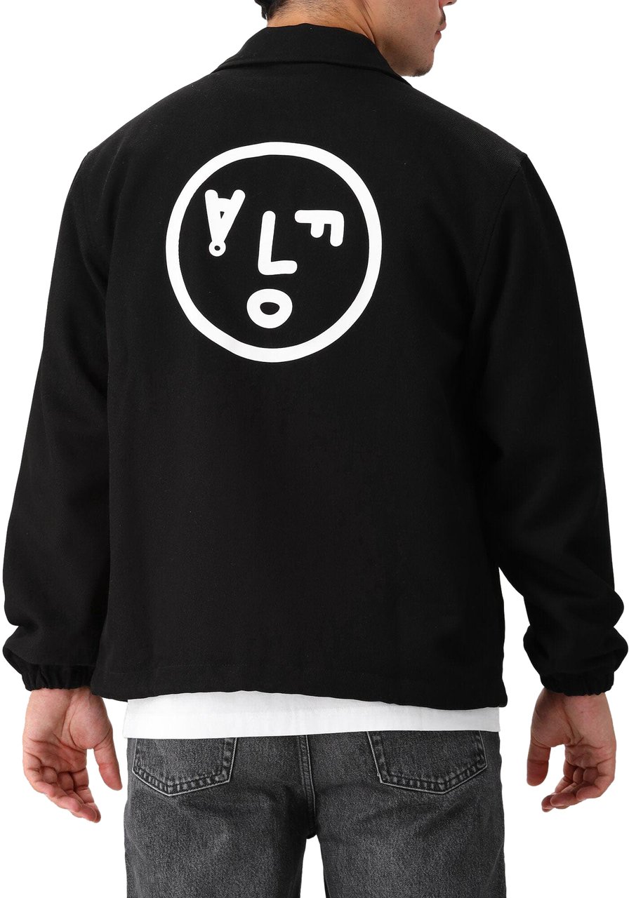 ØLÅF Ølaf Jas Zwart Coach Jacket Zwart