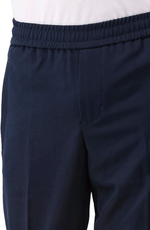 ØLÅF Ølaf Pantalon Blauw Slim Elasticated Blauw