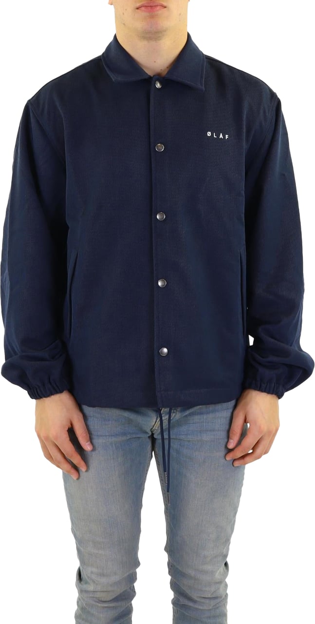 ØLÅF Heren Olaf Coach Jacket Blauw