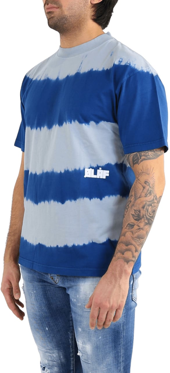 ØLÅF Heren OLAF WAVY TEE Blauw