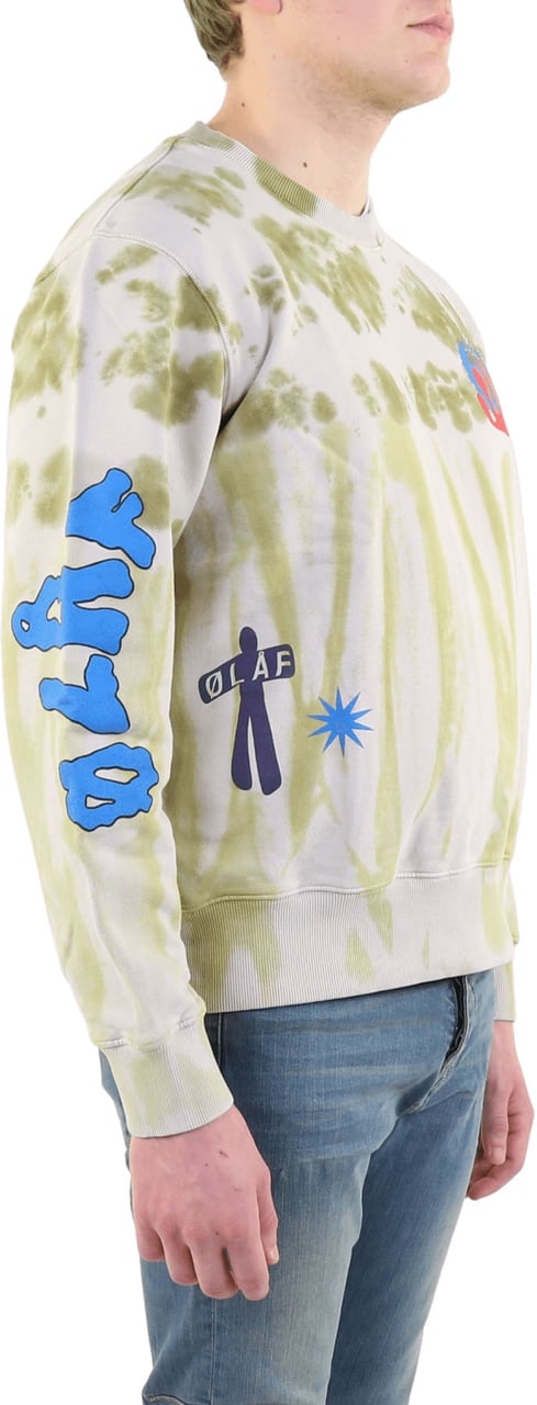 ØLÅF Heren OLAF FRIENDS CREWNECK Groen