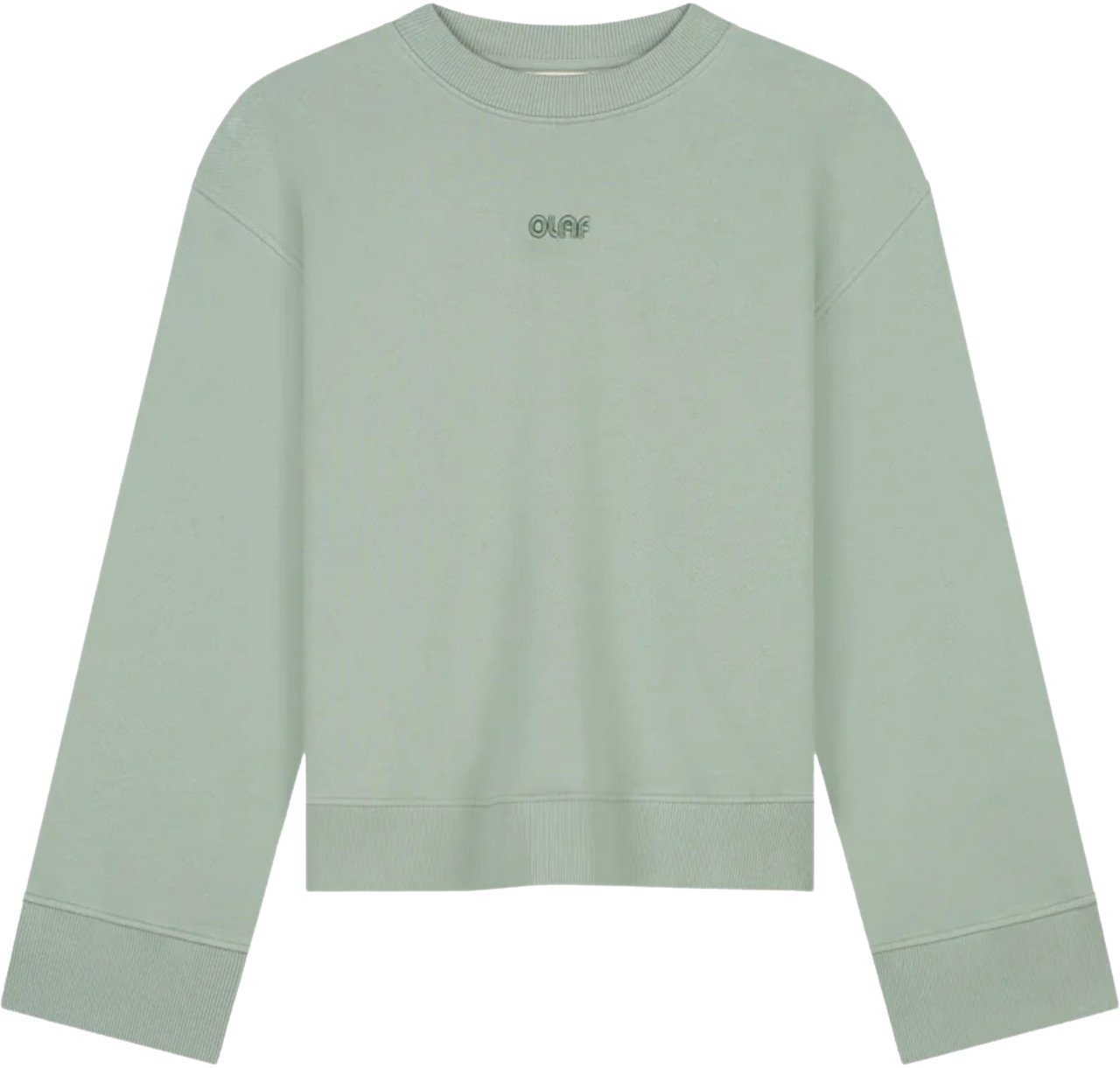 ØLÅF Olaf Retro Logo Crewneck Sweaters Groen W220202 Groen