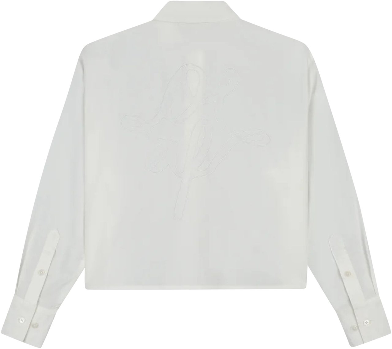 ØLÅF Olaf Monogram Shirt Blouses Wit W220304 Wit