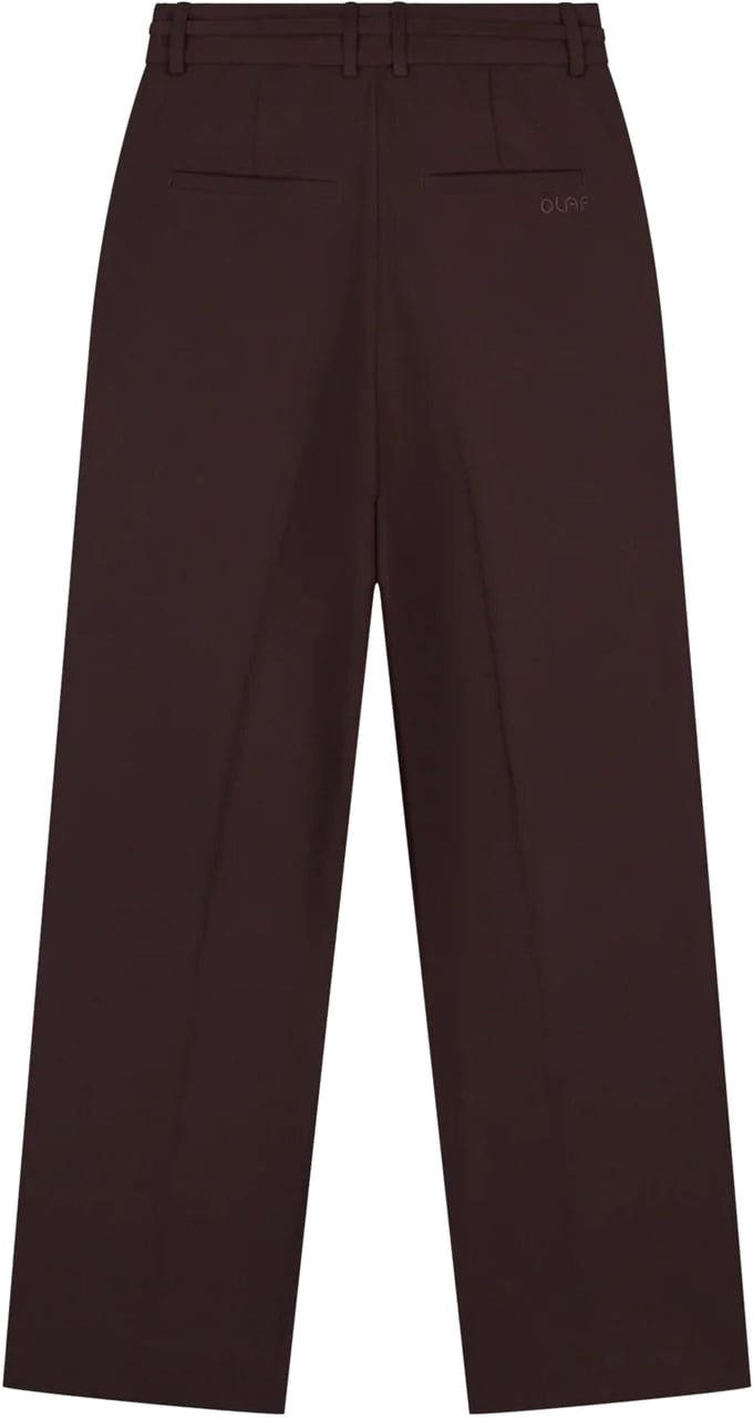 ØLÅF Olaf Tailored Trousers Pantalons Bruin W220405 Bruin