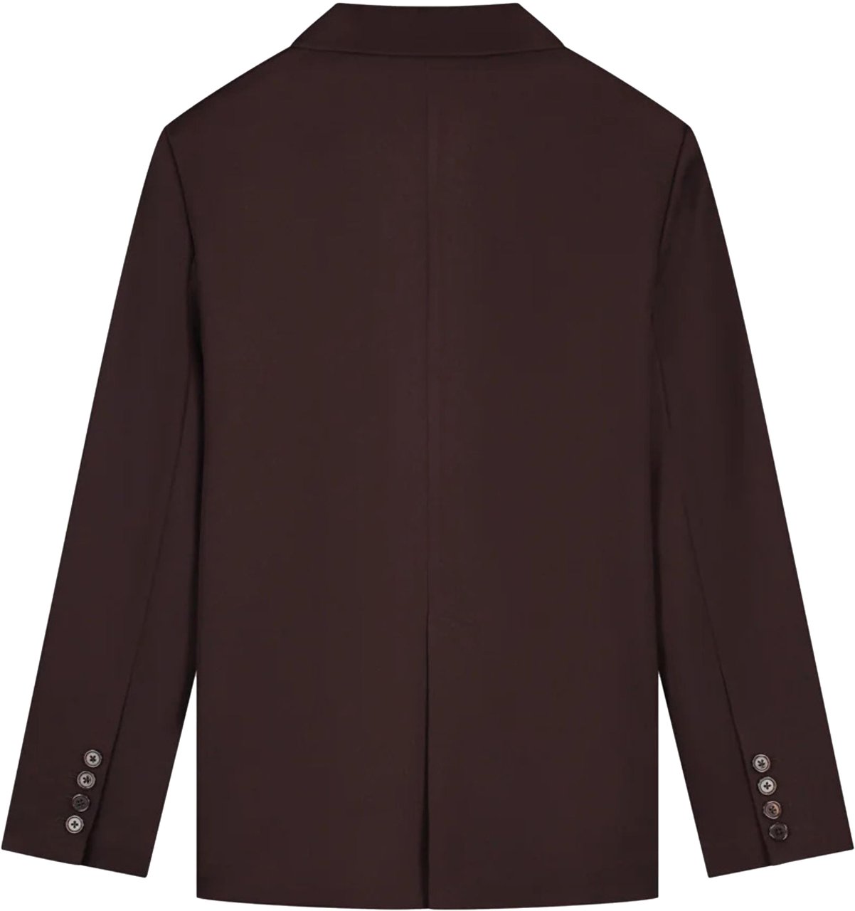 ØLÅF Olaf Tie Detail Tailored Blazer Blazers Bruin W220504 Bruin