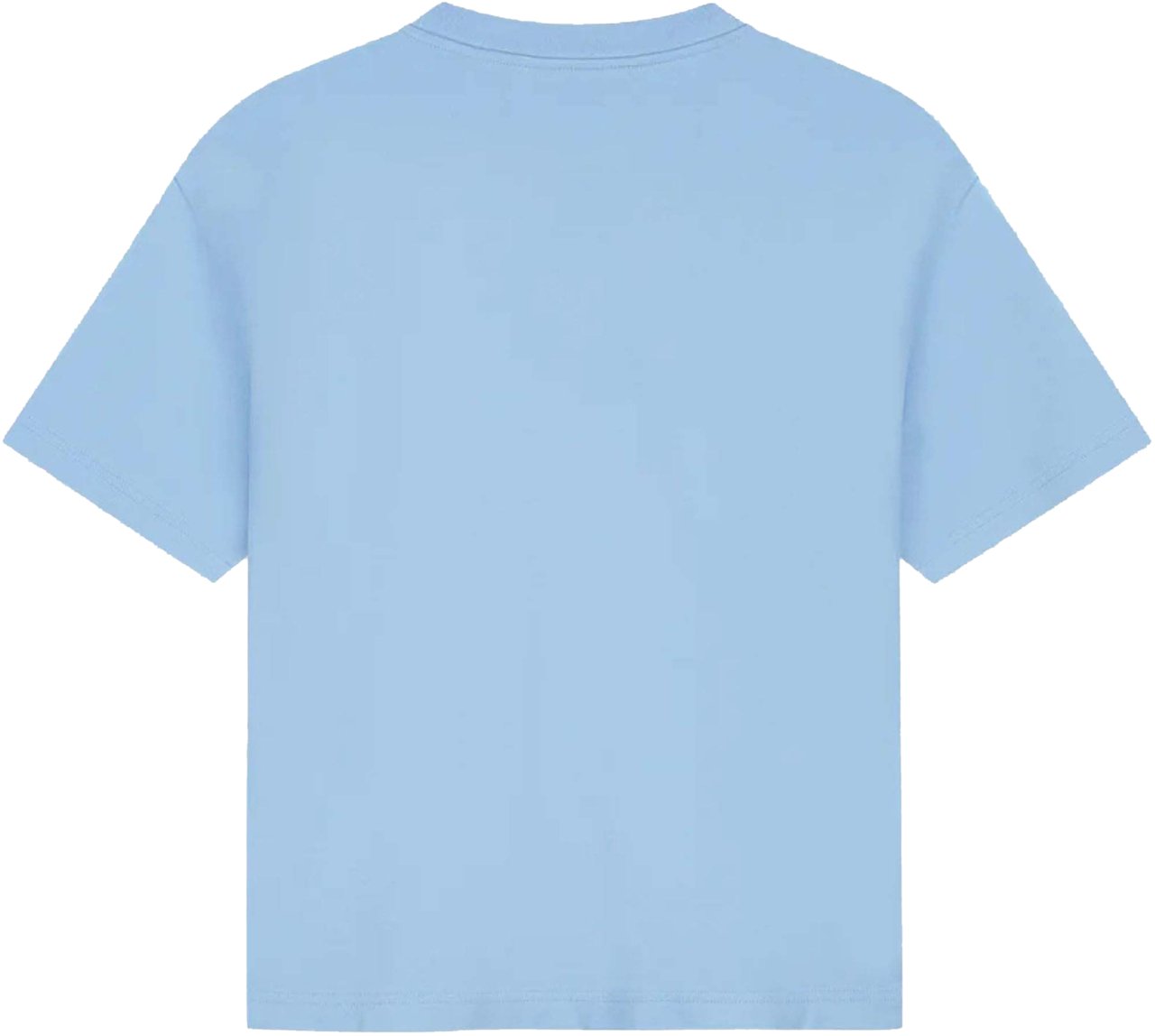 ØLÅF Olaf Retro Logo Boxy Tee T-shirts Lichtblauw W240101 Blauw