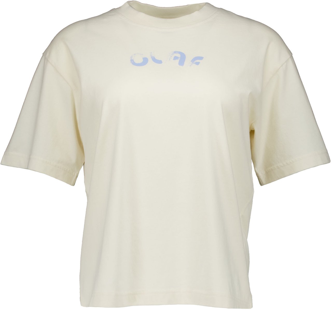 ØLÅF Olaf Brushstroke Olaf Regular Tee T-shirts Off White W240108 Wit