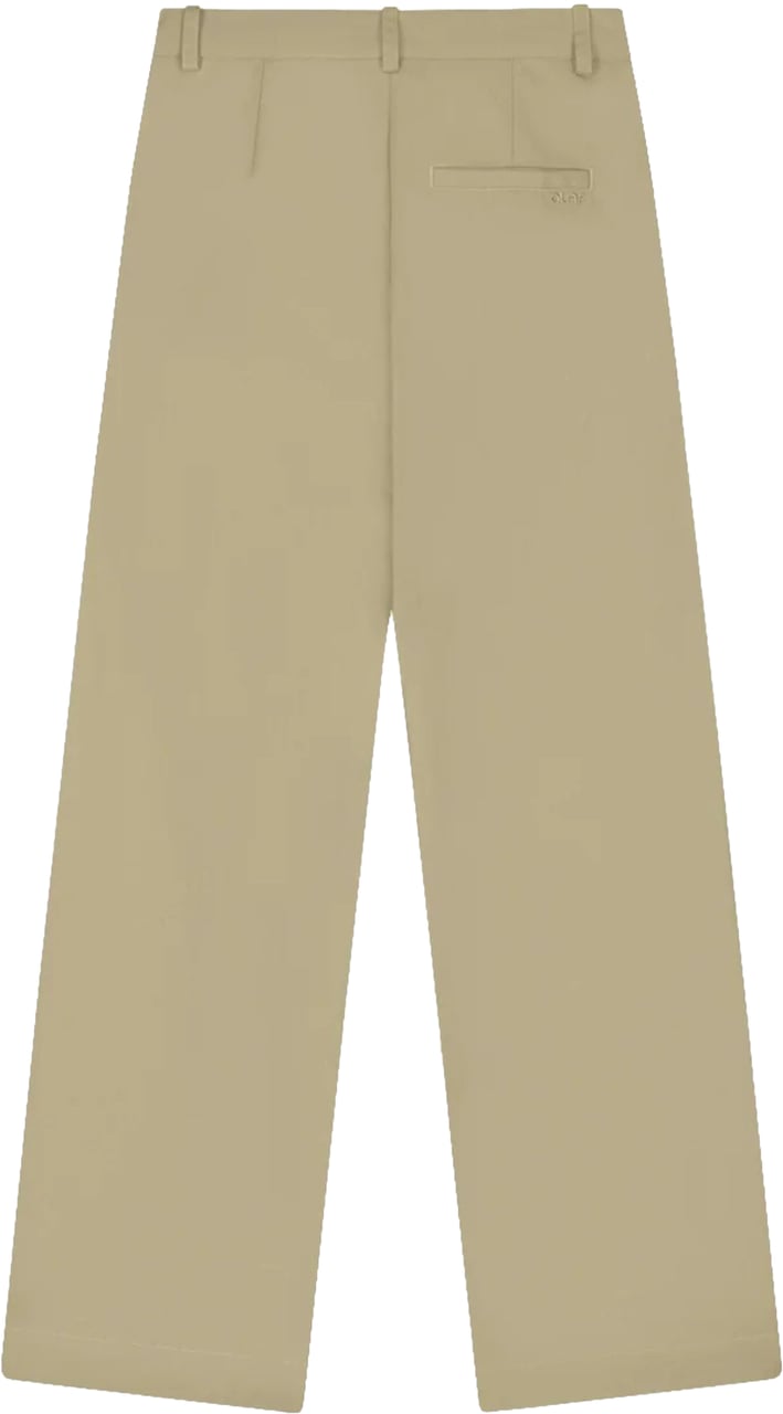 ØLÅF Olaf Tailored Trousers Pantalons Khaki W240402 Groen