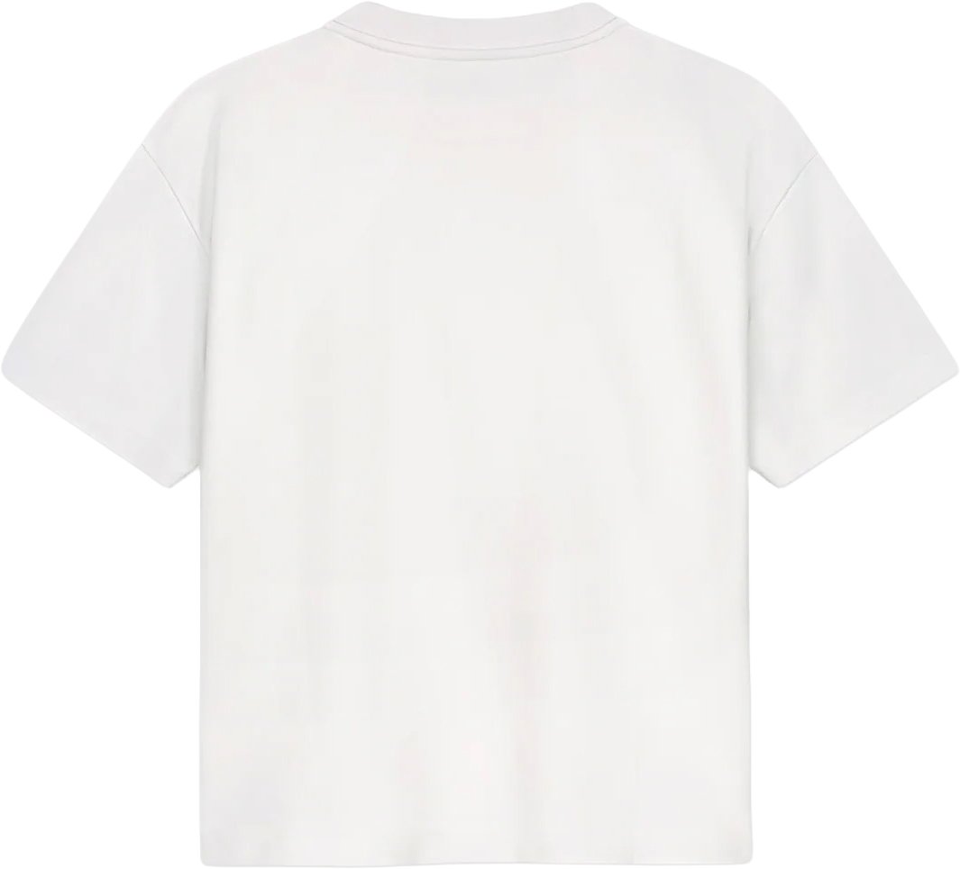 ØLÅF Olaf - Dotted retro logo tee - W250102 - Optical white Wit