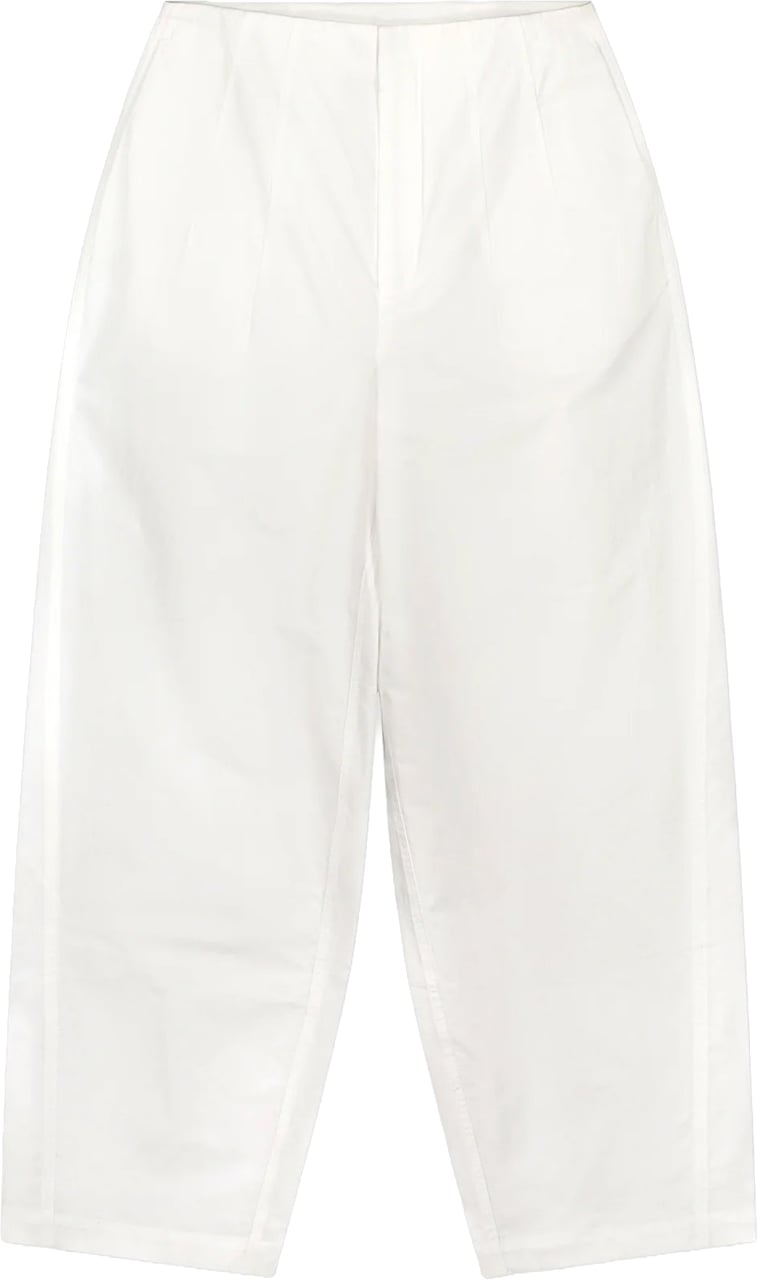 ØLÅF Olaf - Barrel leg pants - W250402 - Optical white Wit