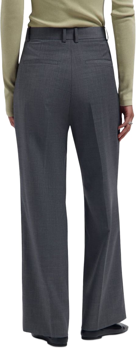 ØLÅF Olaf - Wool tailored trousers - W260404 - Sharkskin Grijs