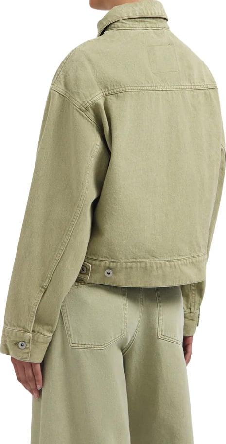 ØLÅF Olaf - Momogram denim jacket - W260503 - Treehouse Bruin