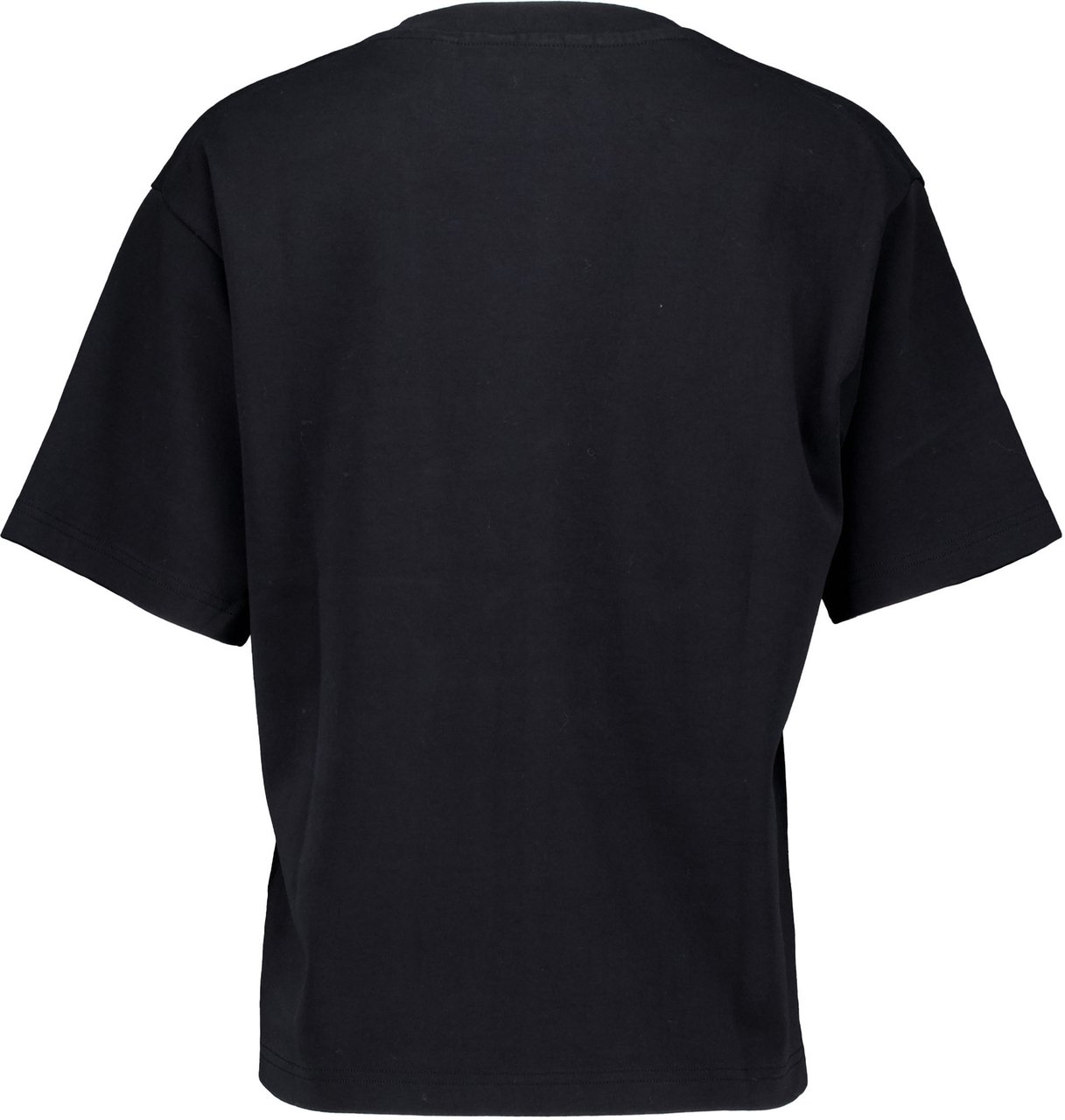 ØLÅF Olaf Wmn Retro Logo Boxy Tee T-shirts Zwart W990101 Zwart