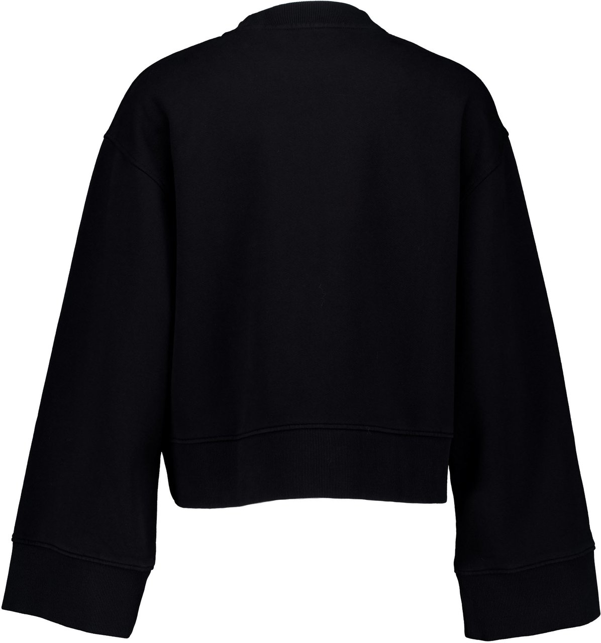 ØLÅF Olaf Wmn Retro Logo Crewneck Sweaters Zwart W990207 Zwart