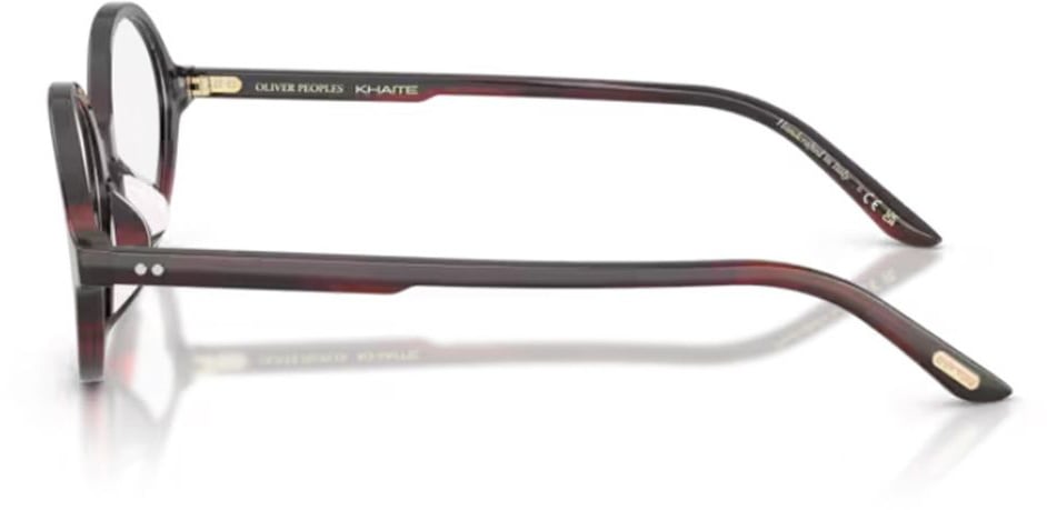 Oliver Peoples Bordeaux OV5574U - 2000rx Collection Khaite Acetate Oval Sunglasses Wit