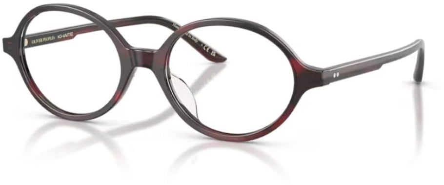 Oliver Peoples Bordeaux OV5574U - 2000rx Collection Khaite Acetate Oval Sunglasses Wit