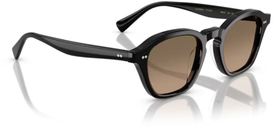 Oliver Peoples Ov5580Su - Eyles Angular Black Acetate Sunglasses Bruin