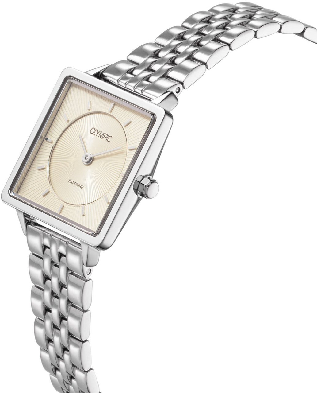 Olympic Olympic OL1DSS001 Daylight Dames Staal 25x25mm Zilver