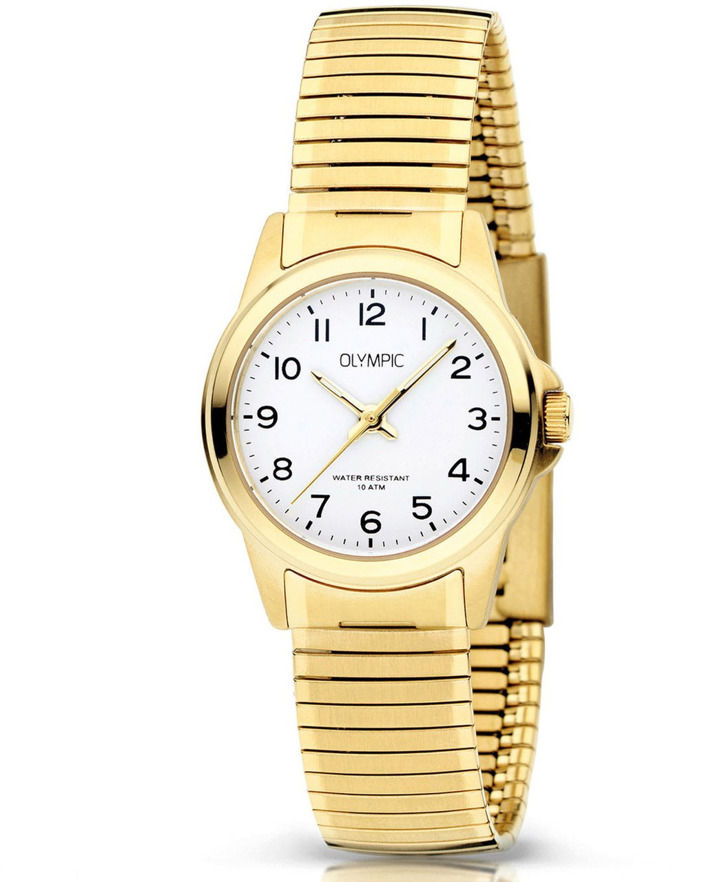 Olympic Olympic OL26DDD018 CHARLIE - Horloge - Staal - Doublé - 27mm Goud