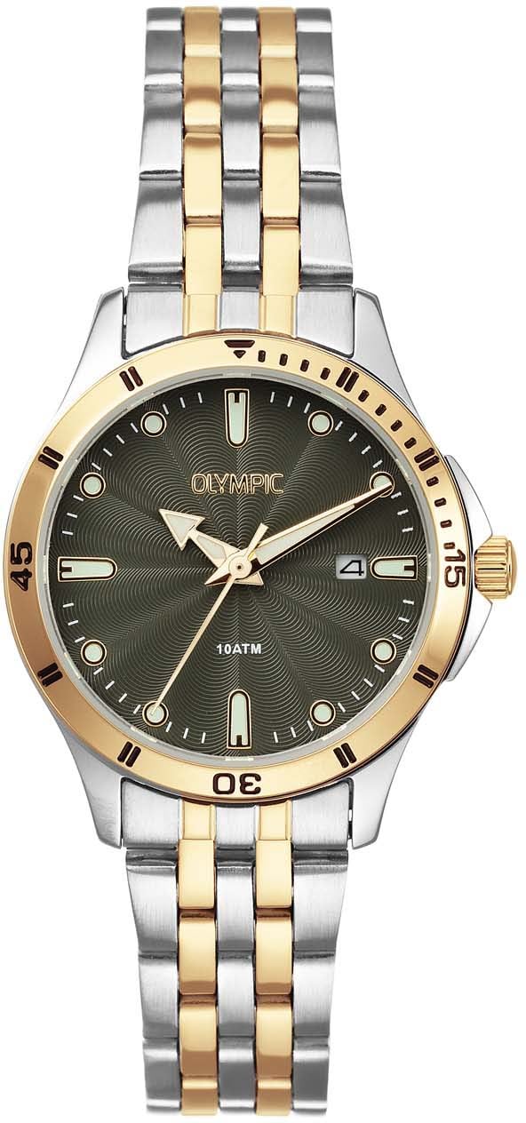 Olympic OL Quinn Dms. Bico Stl. Stl. Groen Zilver