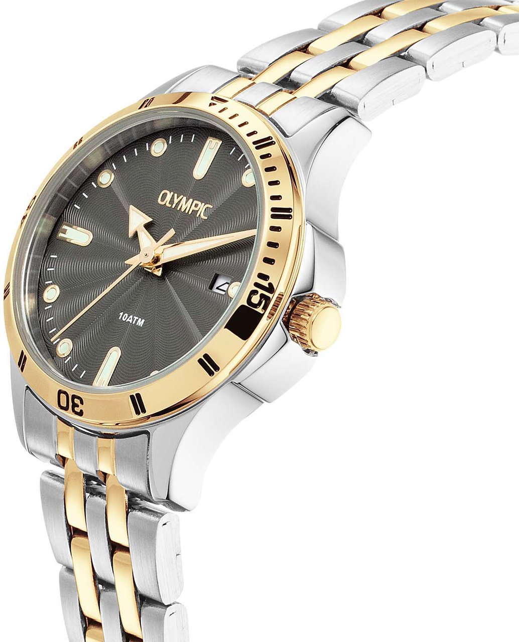 Olympic OL Quinn Dms. Bico Stl. Stl. Groen Zilver