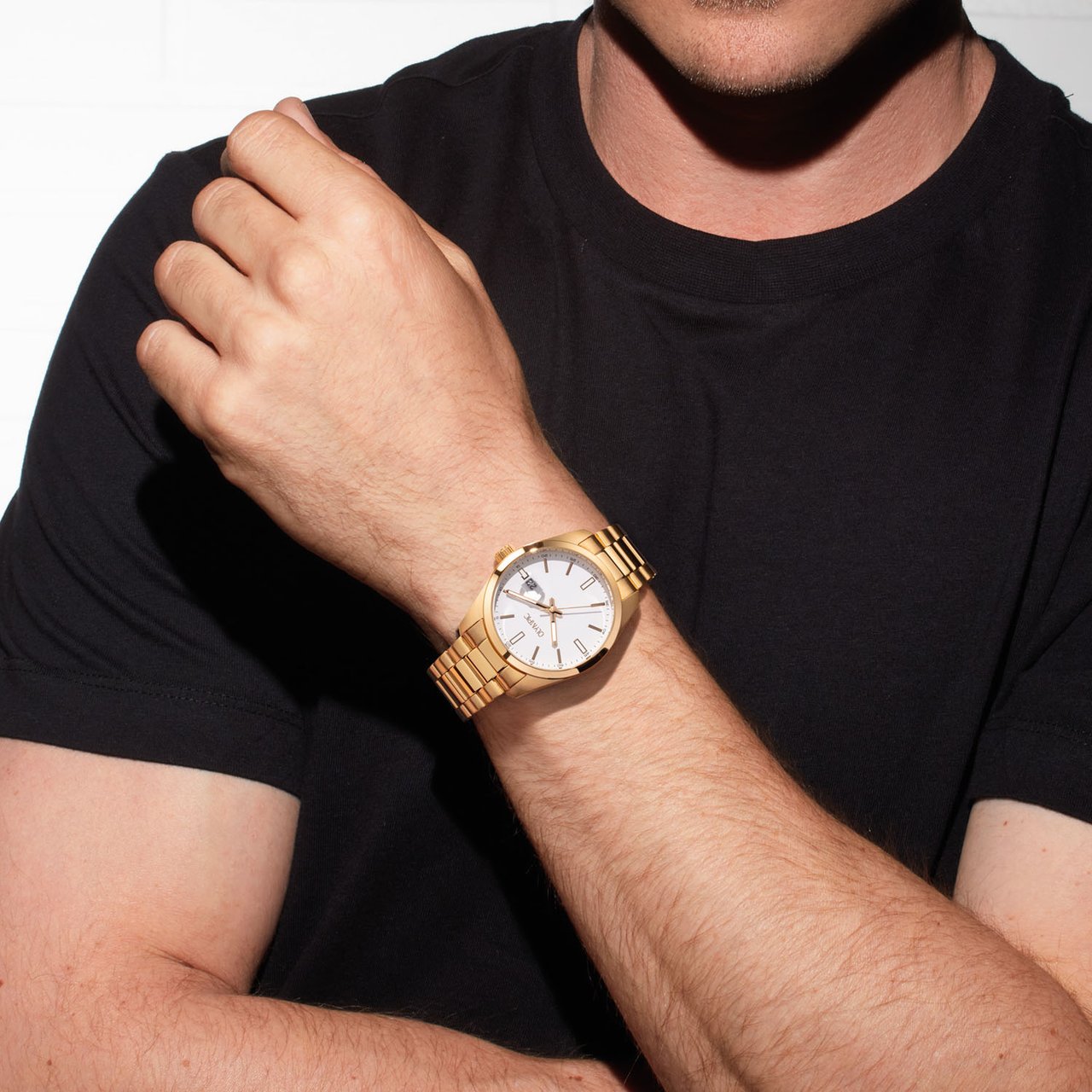 Olympic OL Louis Hrn. Dbl. Stl. Stl. Wit Goud