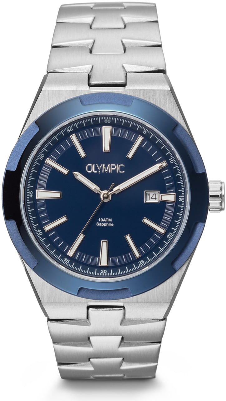 Olympic OL Legacy Hrn.Stl. Bl. Stl. Blauw Zilver
