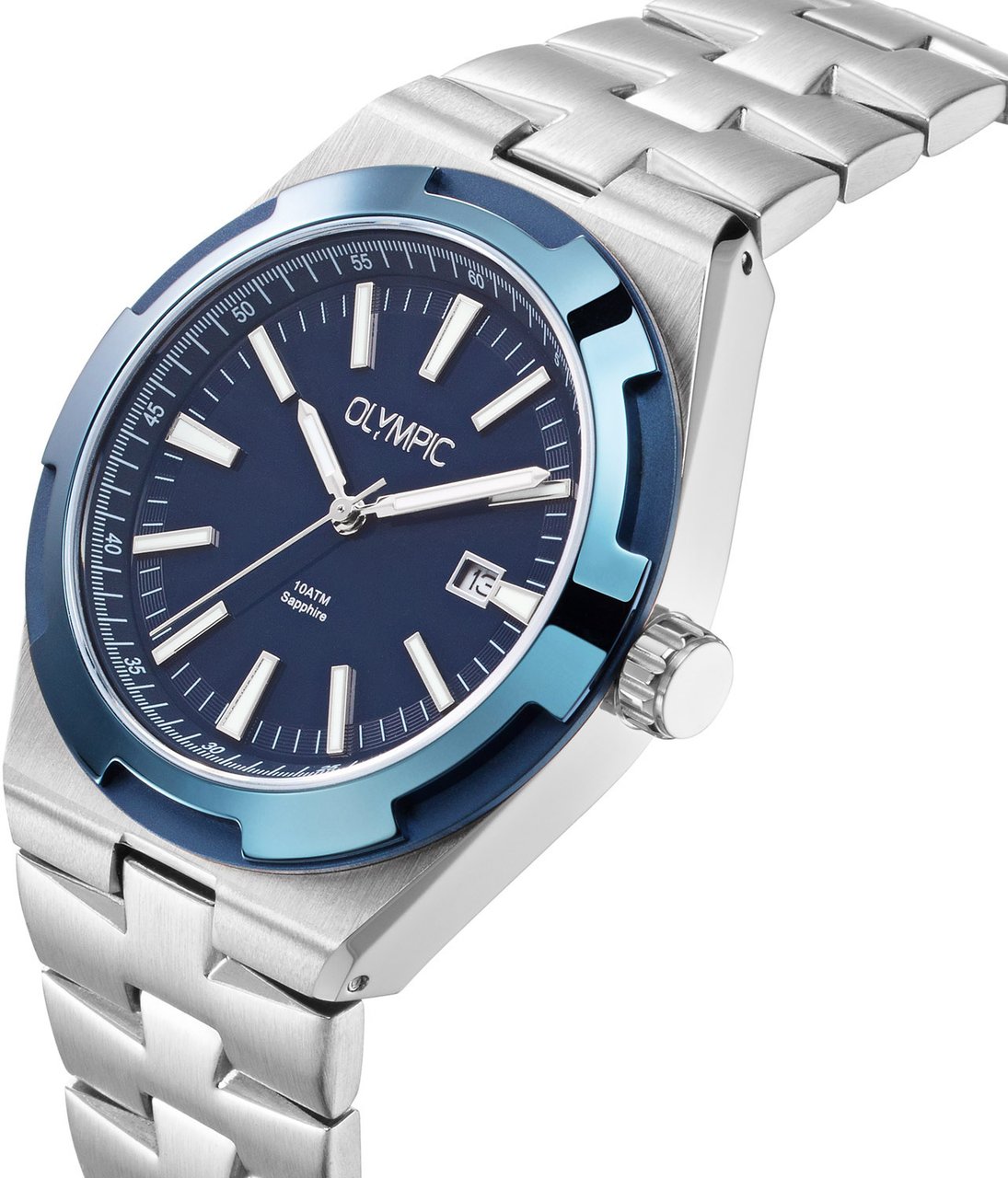 Olympic OL Legacy Hrn.Stl. Bl. Stl. Blauw Zilver