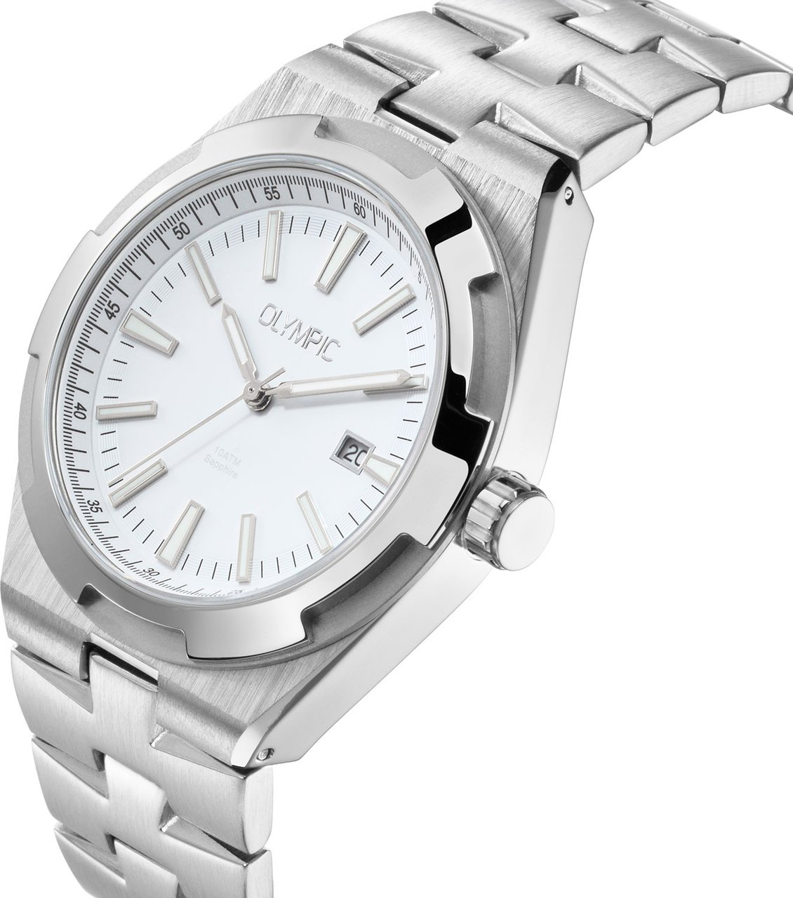 Olympic OL Legacy Hrn. Stl. Stl. Wit Zilver