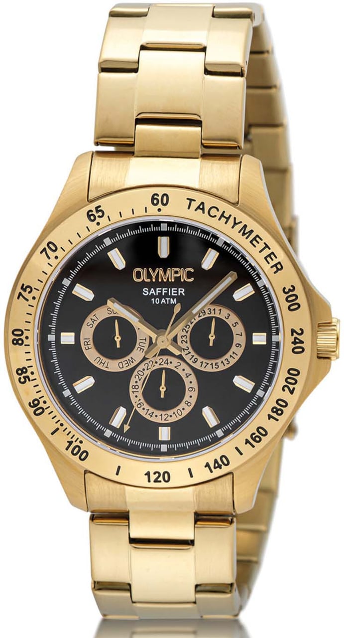 Olympic Jeffrey Horloge Goud