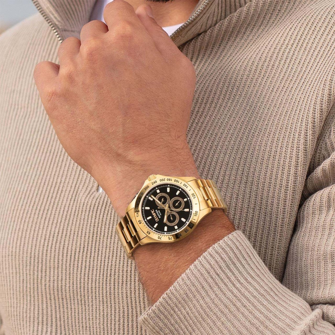 Olympic Jeffrey Horloge Goud
