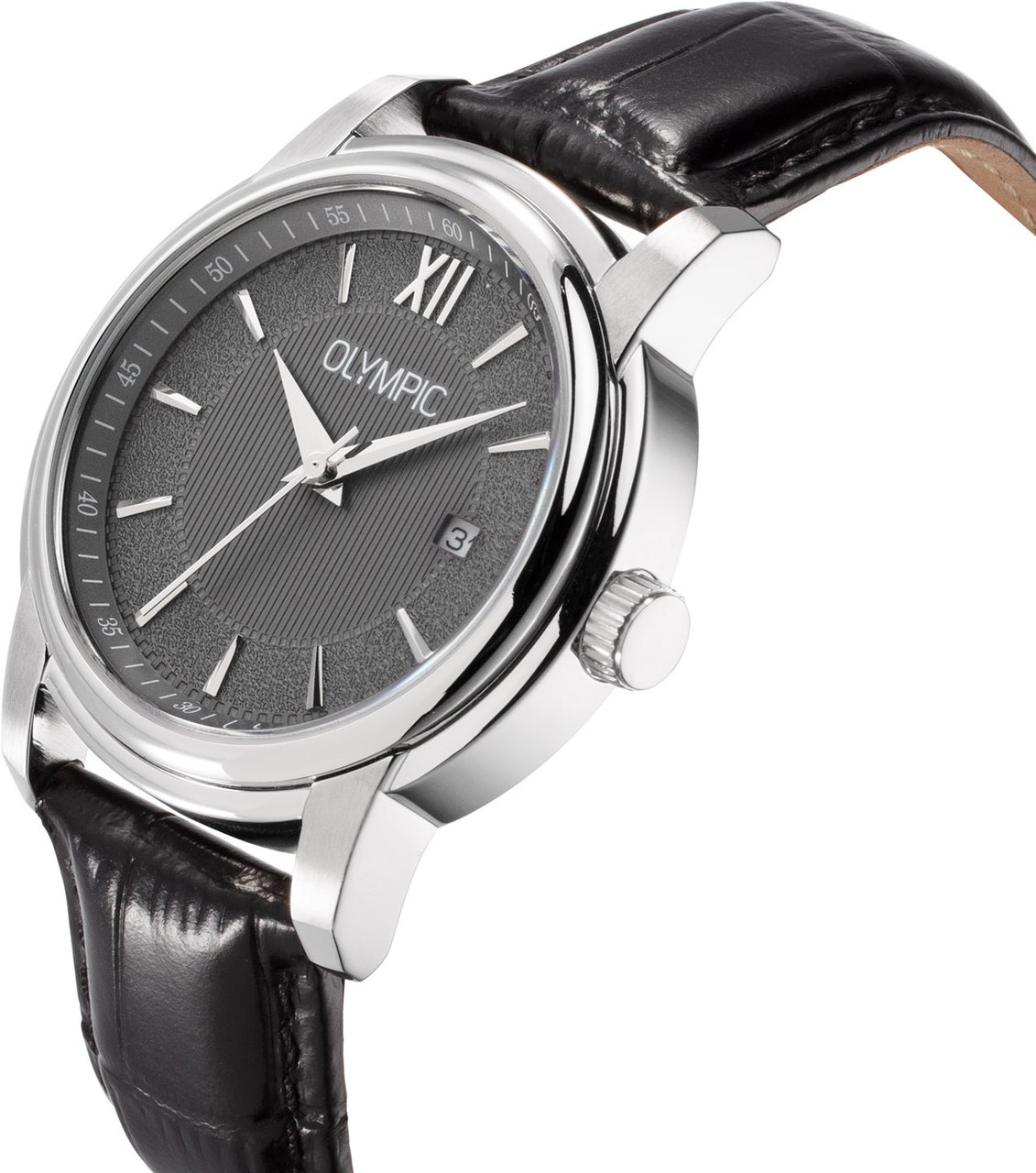 Olympic OL Victor Hrn. Zw. Stl. Grijs Zilver