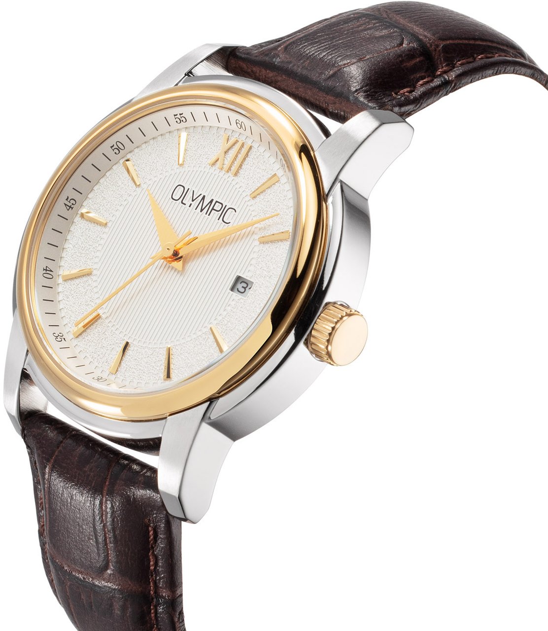 Olympic OL Victor Hrn. Br. Bico Stl. Creme Zilver