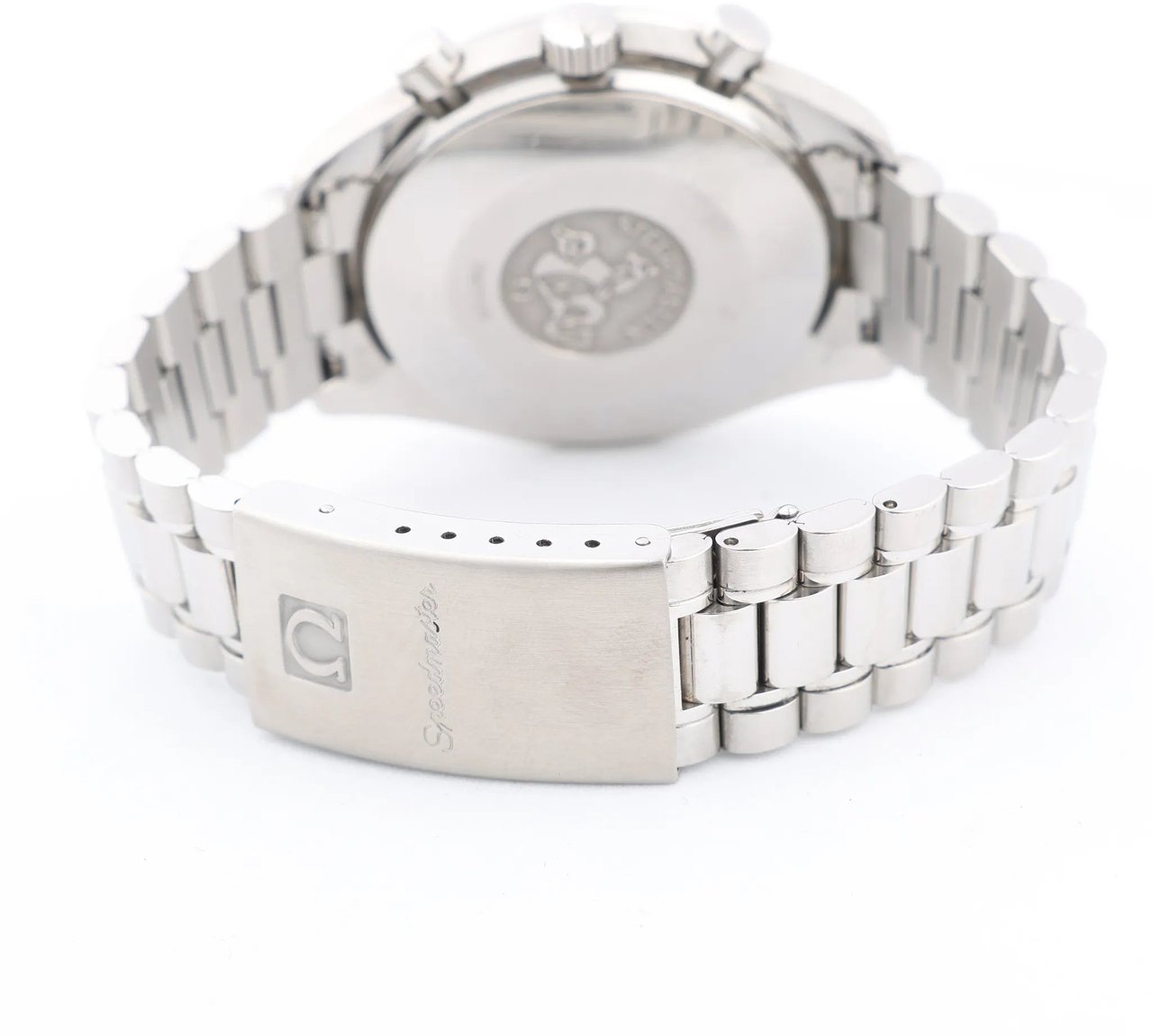 Omega Omega Speedmaster 3510.50 59877179 SS AT Black Dial Watch Zwart