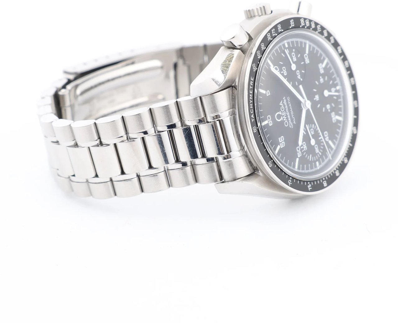 Omega Omega Speedmaster 3510.50 59877179 SS AT Black Dial Watch Zwart