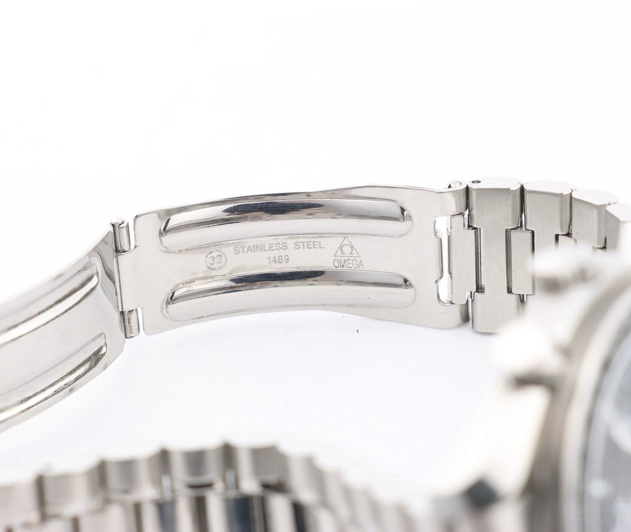 Omega Omega Speedmaster 3510.50 59877179 SS AT Black Dial Watch Zwart