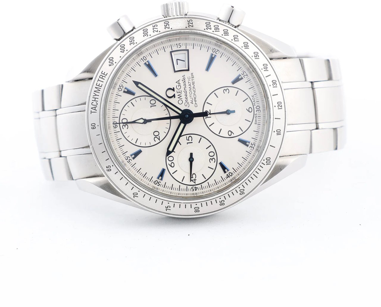 Omega Omega Speedmaster 3211.32 84553426 SS SS AT Silver-Face Watch Zilver