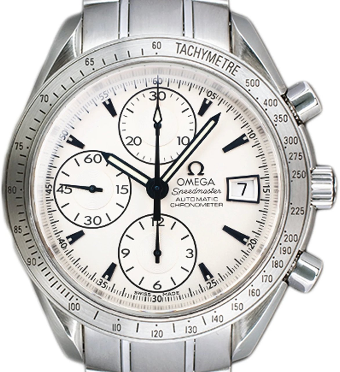 Omega Omega Speedmaster 3211.32 84553426 SS SS AT Silver-Face Watch Zilver