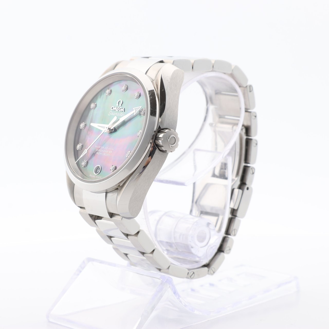 Omega Omega Seamaster Aquaterra 231.10.39.21.57.001 87257832 SS AT Blue-Shell-Face Watch Blauw