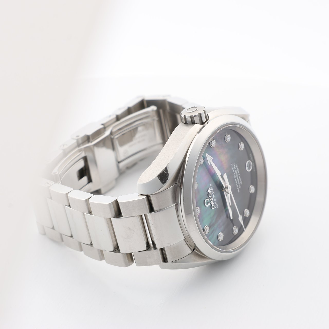 Omega Omega Seamaster Aquaterra 231.10.39.21.57.001 87257832 SS AT Blue-Shell-Face Watch Blauw