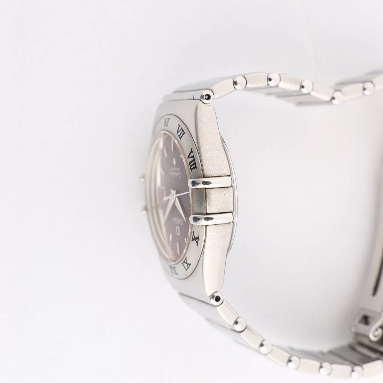 Omega Omega Constellation 1592.40.00 SS x SS AT Watch with Blue Dial Blauw