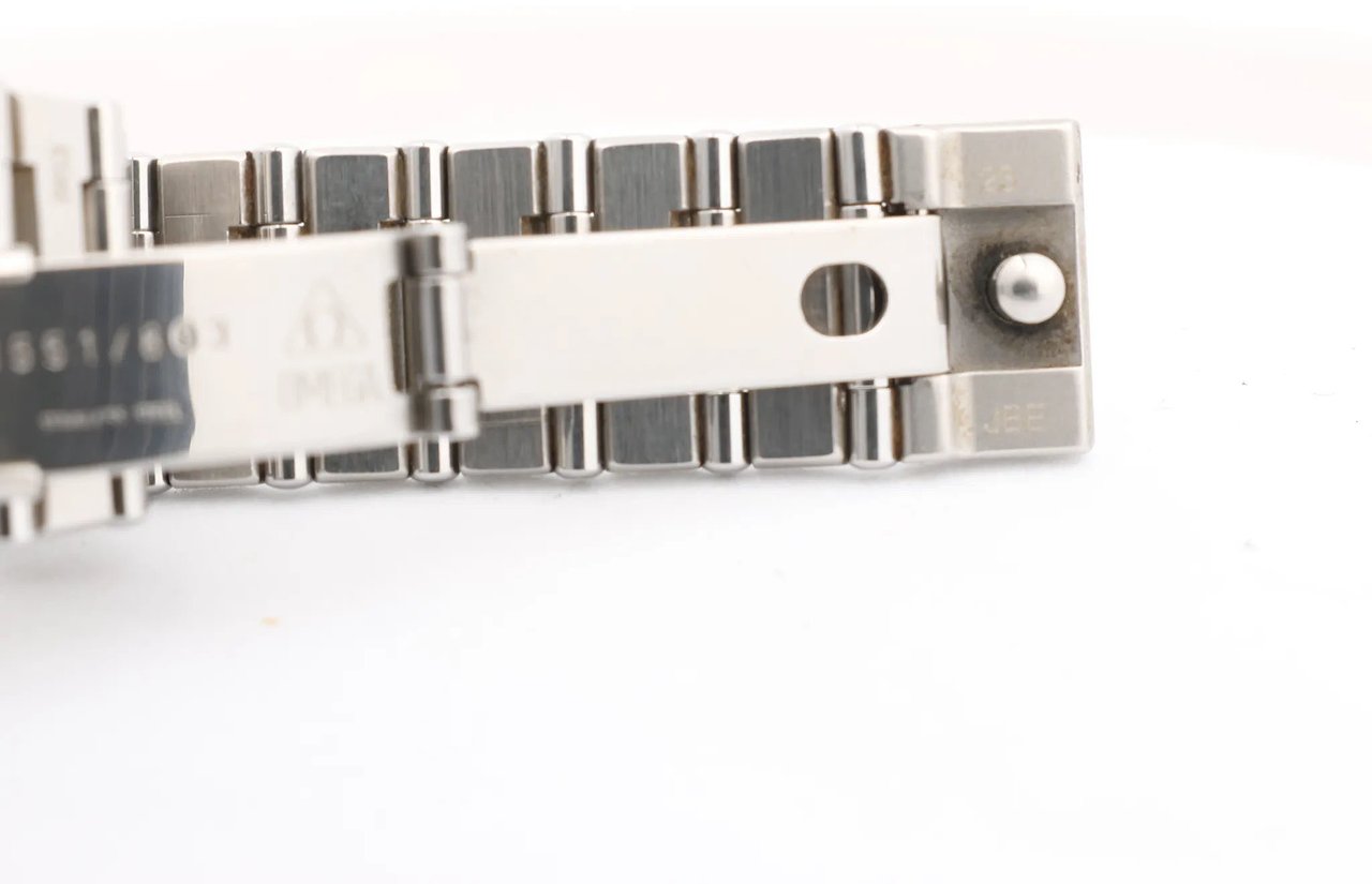 Omega Omega Constellation 1592.40.00 SS x SS AT Watch with Blue Dial Blauw