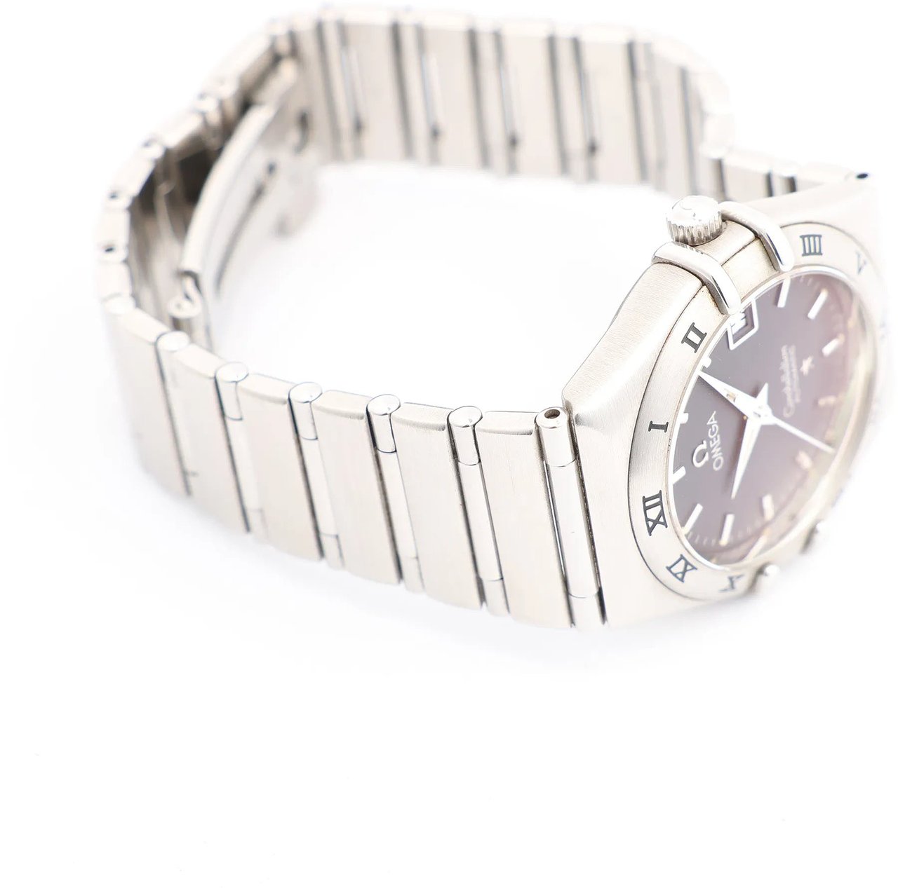 Omega Omega Constellation 1592.40.00 SS x SS AT Watch with Blue Dial Blauw