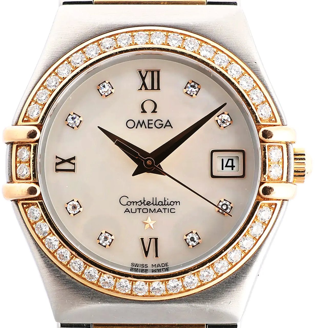 Omega Omega Constellation 1397.76 SS×YG AT Watch with Shell Dial Divers