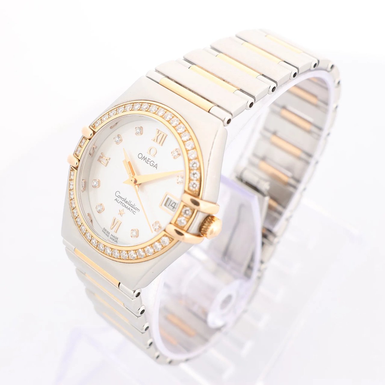 Omega Omega Constellation 1397.76 SS×YG AT Watch with Shell Dial Divers