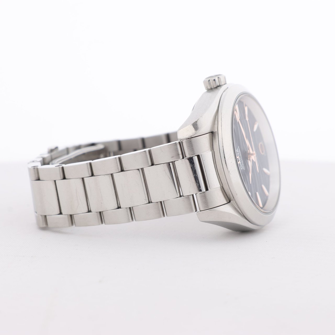 Omega Omega Seamaster Aqua Terra Chronometer 220.10.34.20.03 SS AT Navy Blue Dial Watch Blauw